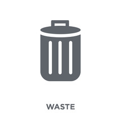 Waste icon from Ecology collection.