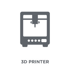 3d printer icon from Electronic devices collection.
