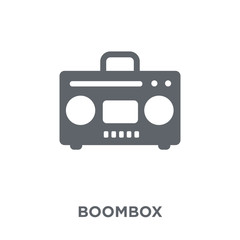 Boombox icon from Electronic devices collection.