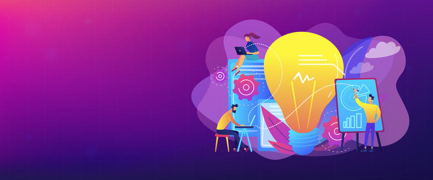 Competitive intelligence concept banner header.