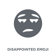 Disappointed emoji icon from Emoji collection.