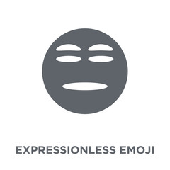 Expressionless emoji icon from Emoji collection.