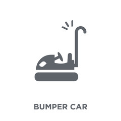Bumper car icon from Entertainment collection.