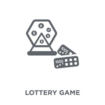 Lottery Game Icon From Arcade Collection.