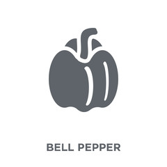 Bell pepper icon from Fruit and vegetables collection.
