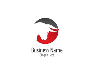 Obraz premium Bull head logo