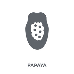 Papaya icon from Fruit and vegetables collection.