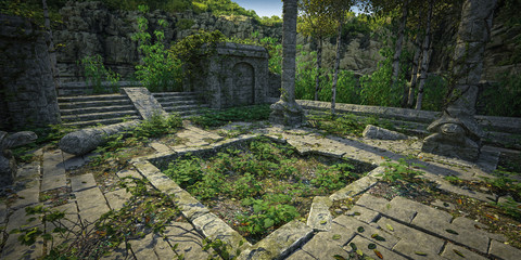 Ancient Jungle Ruins