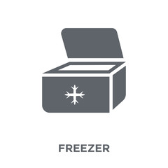 Freezer icon from Furniture and household collection.