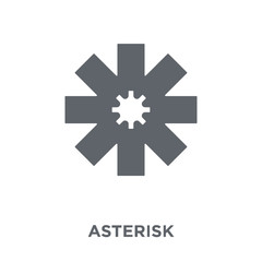 Asterisk icon from Geometry collection.