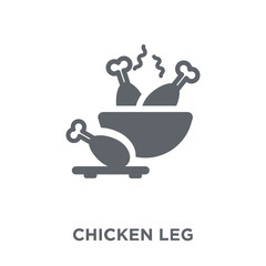 Chicken leg icon from Restaurant collection.