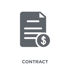 Contract icon from Human resources collection.