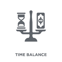 time Balance icon from Time managemnet collection.