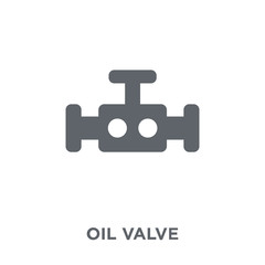 Oil valve icon from Industry collection.