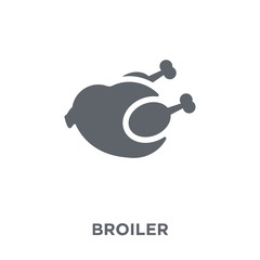 broiler icon from Kitchen collection.