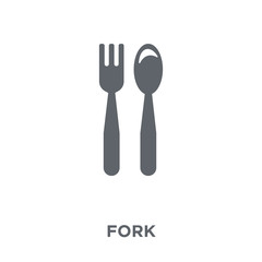 Fork icon from  collection.