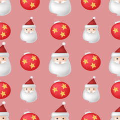 seamless merry christmas pattern