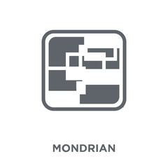 Mondrian icon from Museum collection.