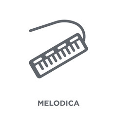 Melodica icon from Music collection.