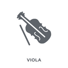 Viola icon from Music collection.