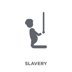 Slavery icon from Political collection.