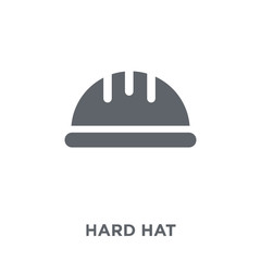 Fototapeta premium Hard hat icon from Productivity collection.
