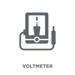 Voltmeter icon from  collection.