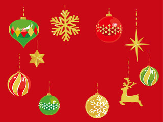 クリスマスオーナメント　フレーム