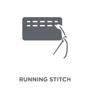 running stitch icon from Sew collection.