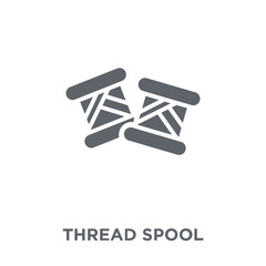 Thread spool icon from Sew collection.