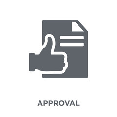Approval icon from  collection.