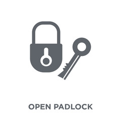 Open padlock icon from Success collection.
