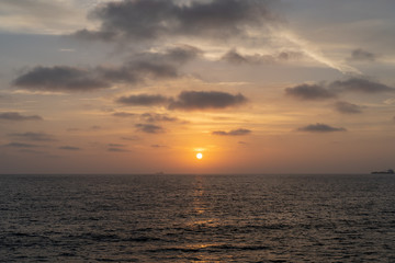 Sunset on Manhattan Beach