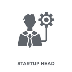 startup Head icon from Startup collection.