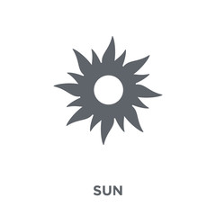 Sun icon from  collection.