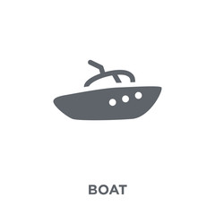 Boat icon from  collection.