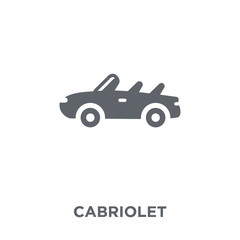 Cabriolet icon from Transportation collection.