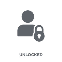 Unlocked icon from  collection.