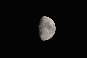 66% illumination waxing gibbous moon