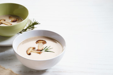 Mushroom soup