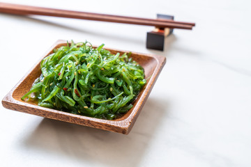 seaweed salad -Japanese style © topntp