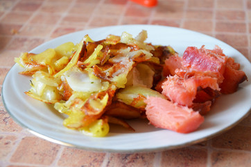 Roast potatoes
