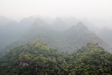 Fototapeta premium Cat Ba National Park, Vietnam