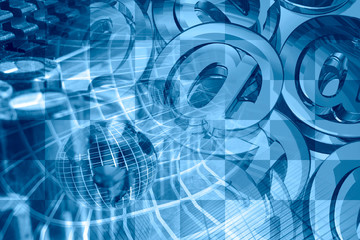 Globes and mail signs