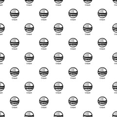 Croquet pattern vector seamless repeating for any web design
