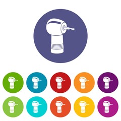 Dental drill icon. Simple illustration of dental drill vector icon for web