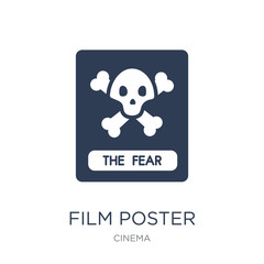 Film Poster icon. Trendy flat vector Film Poster icon on white background from Cinema collection