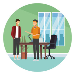 Students at study room