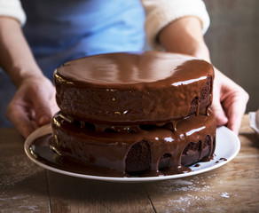 Chocolate fudge cake