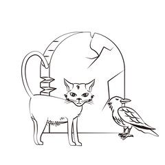 Halloween scary cartoons